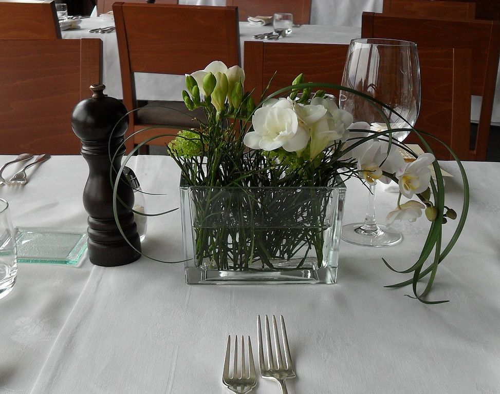 Arrangement de table - Au Fleuriste - Crans-Montana